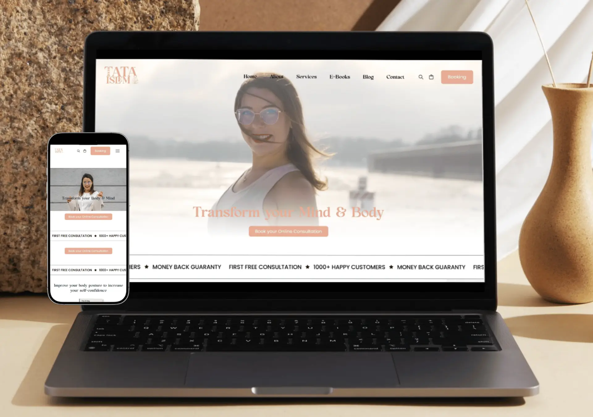 Tata Islem <br> – Site web